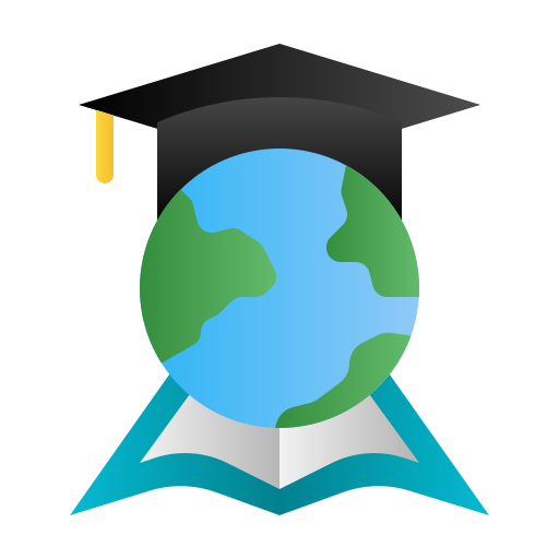 educación global icono gratis