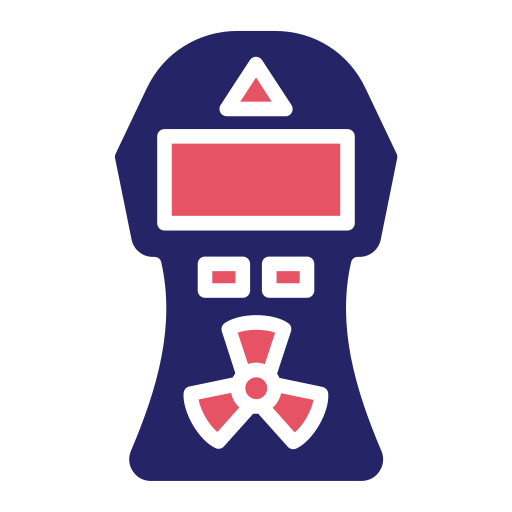 Radiation detector free icon Radiation detector free icon