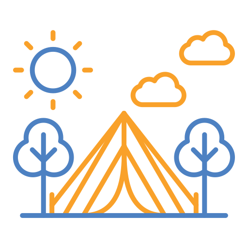 camping Icône gratuit