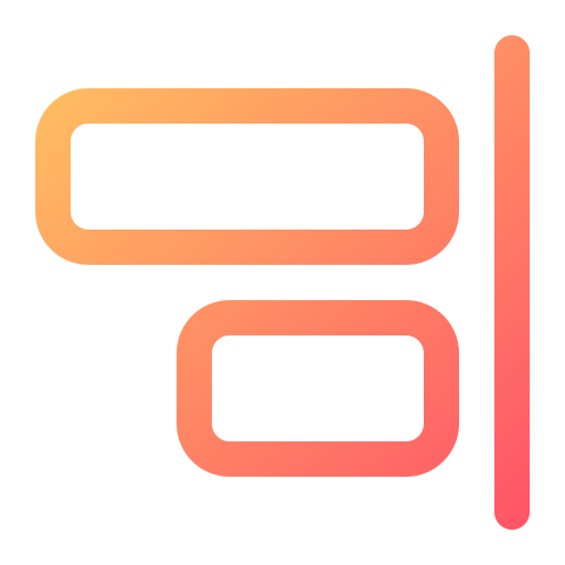 Right align free icon