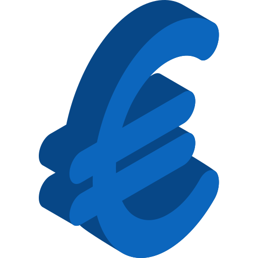 euro icono gratis