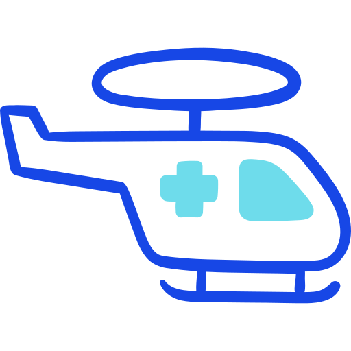 helicóptero icono gratis