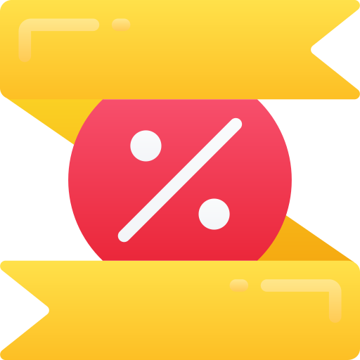 rabais Icône gratuit