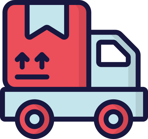 camión icono gratis