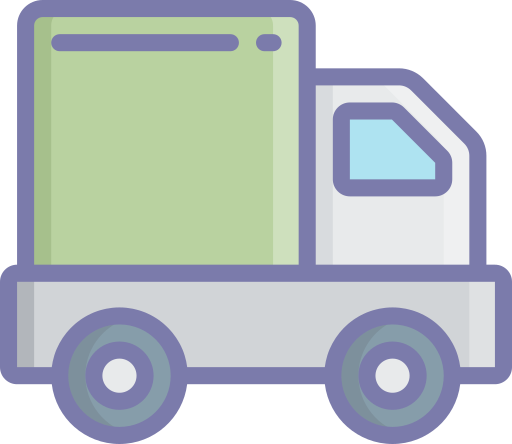 camión icono gratis