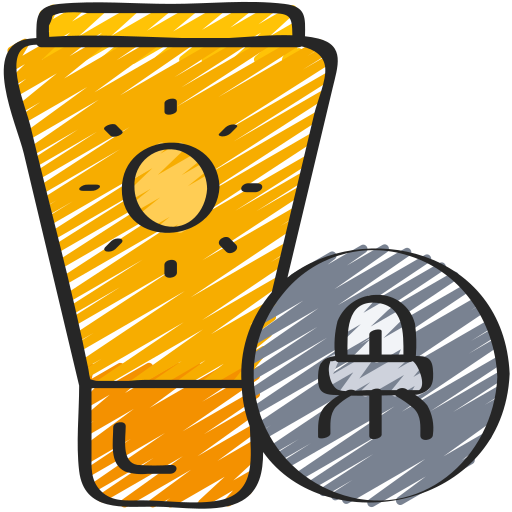 protector solar icono gratis