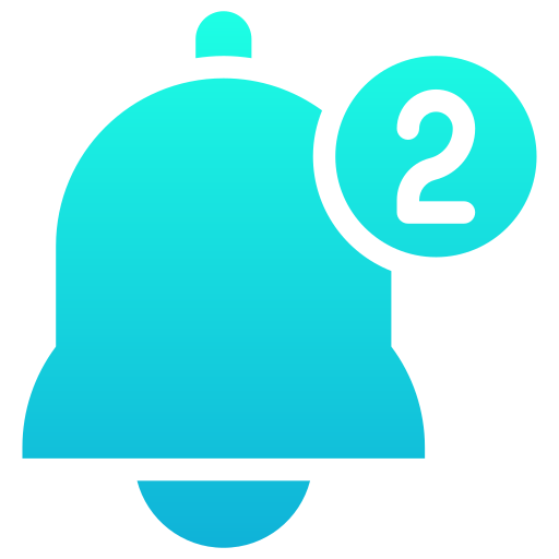 campana de notificación icono gratis