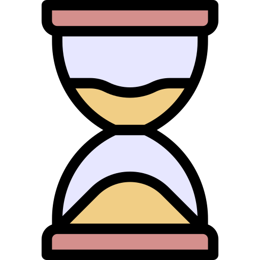 reloj de arena icono gratis