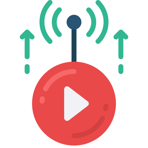 vídeo grátis ícone