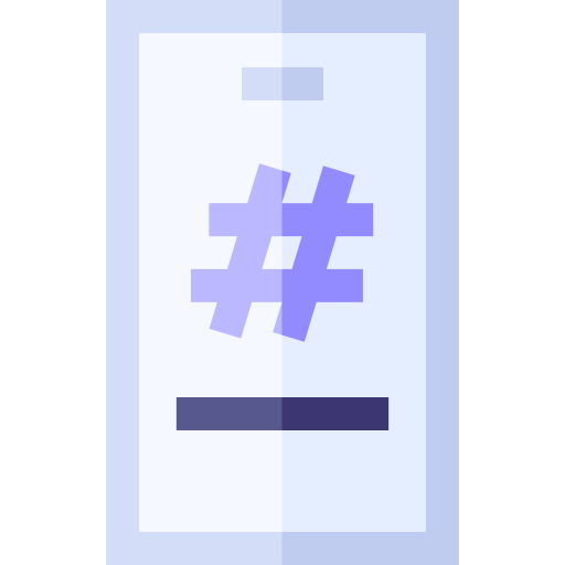 hashtag icono gratis