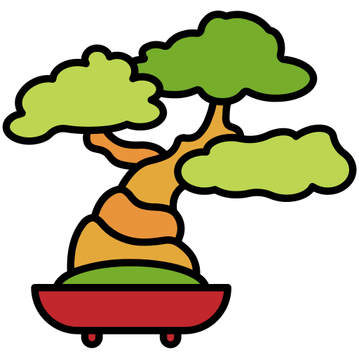 Árbol bonsai icono gratis