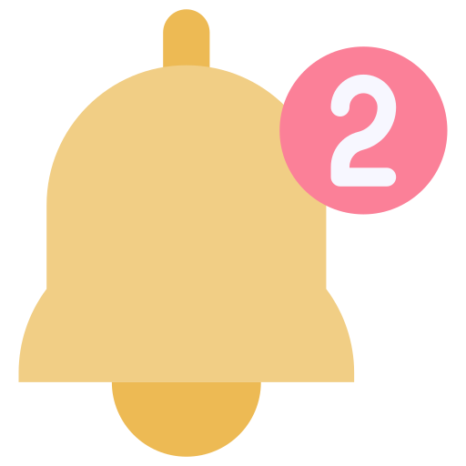 campana de notificación icono gratis