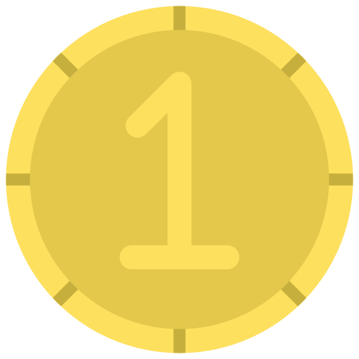 Coin free icon