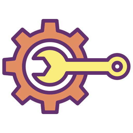 Cogwheel Icongeek26 Linear Colour icon