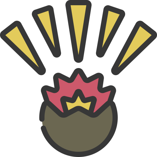 Explosion free icon Explosion free icon