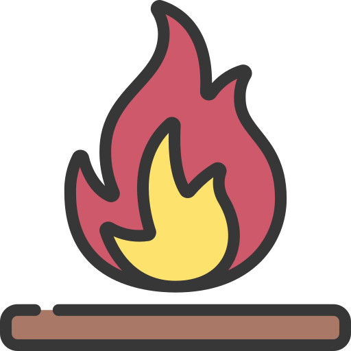 Fire free icon Fire free icon