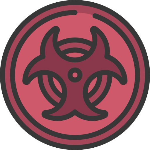 Radiation free icon Radiation free icon