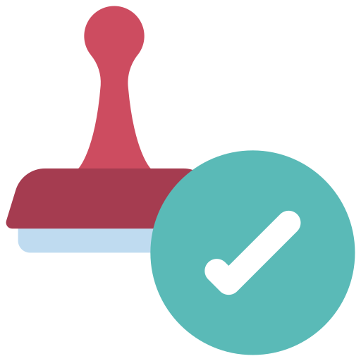 estampilla icono gratis