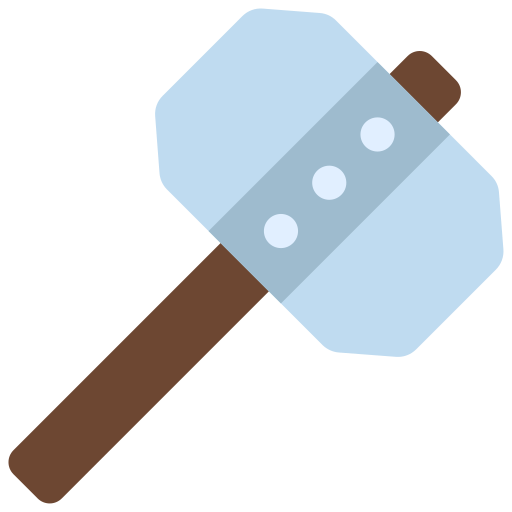 martillo icono gratis