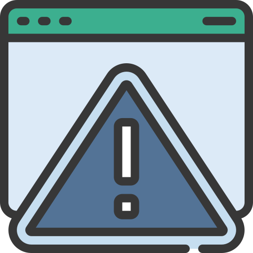 Warning free icon