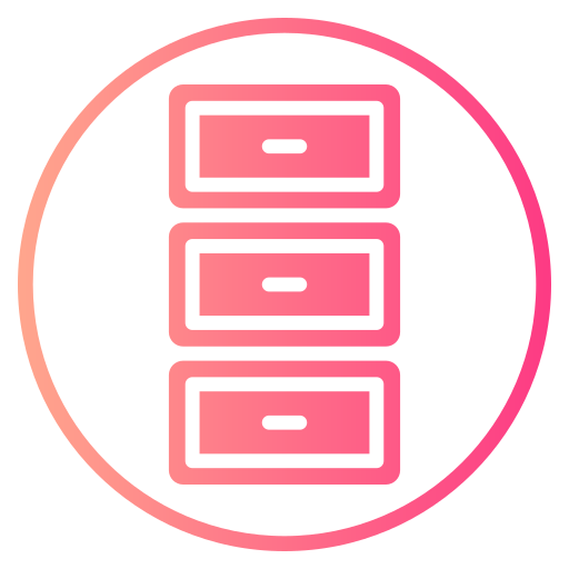 cajones icono gratis