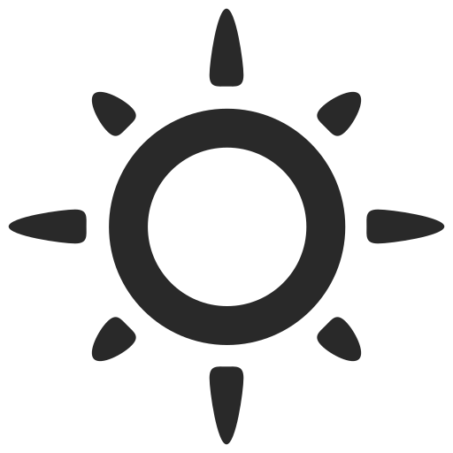 pleno sol icono gratis