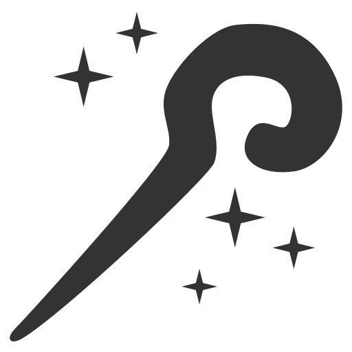 varita mágica icono gratis