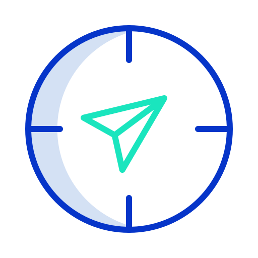 Brújula icono gratis