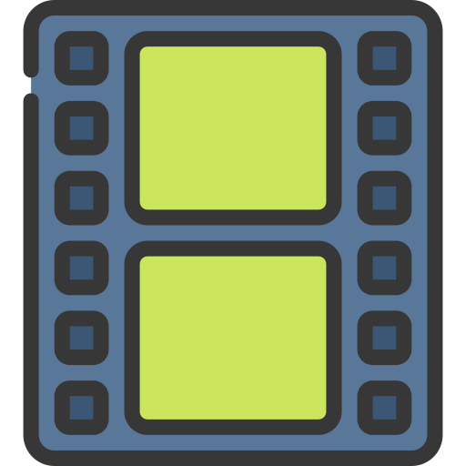 película icono gratis