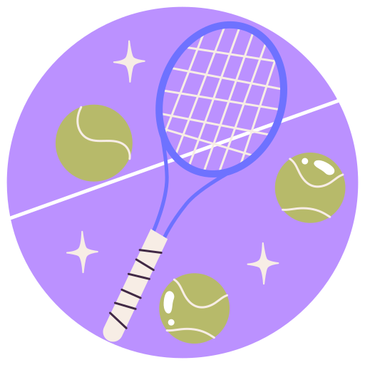 tennis gratuit sticker