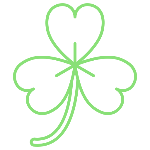 trébol icono gratis