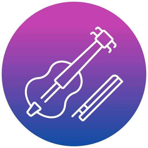 violín icono gratis