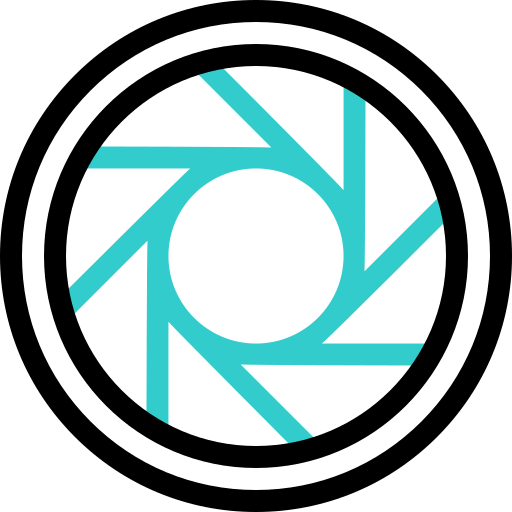 obturador icono gratis