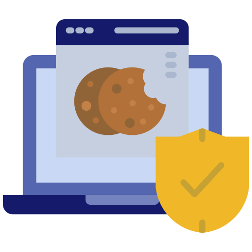 cookie del sitio web icono gratis