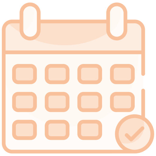 calendario de eventos icono gratis