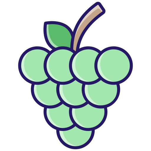 uvas icono gratis