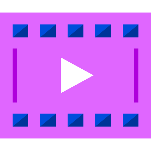 reproductor de video icono gratis