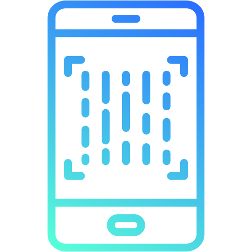 escáner de código de barras icono gratis