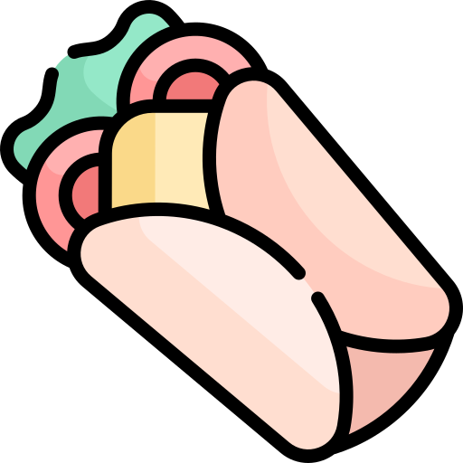 burrito icono gratis