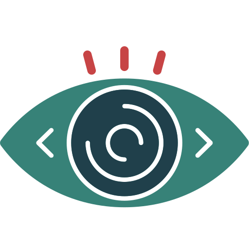 visión icono gratis