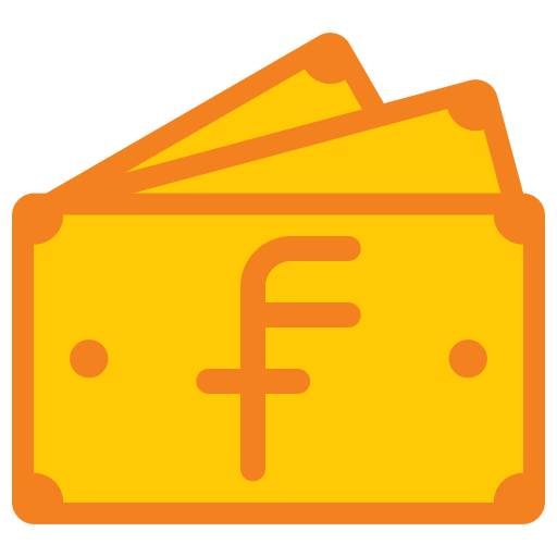 스위스 프랑 무료 아이콘