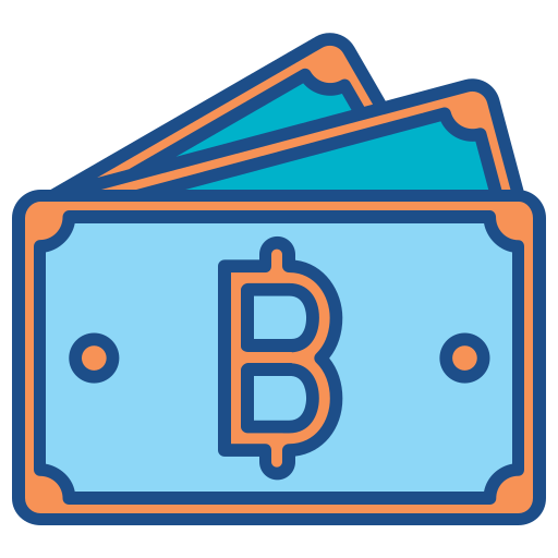 태국 바트 무료 아이콘