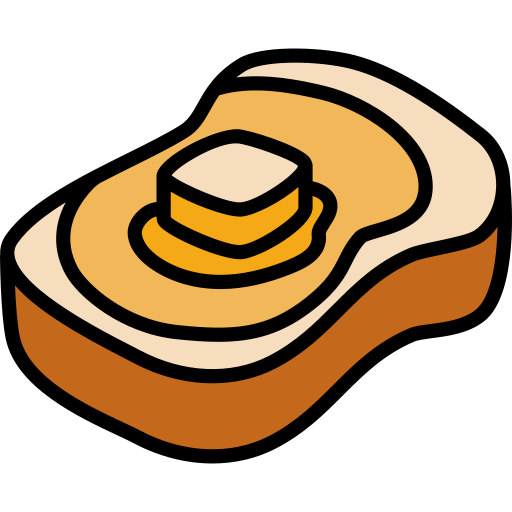 toasts au beurre Icône gratuit toasts au beurre Icône gratuit