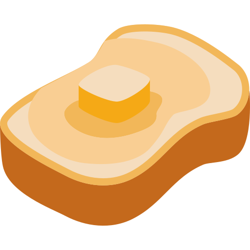 Butter toast free icon Butter toast free icon