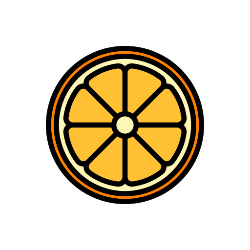 주황색 무료 아이콘