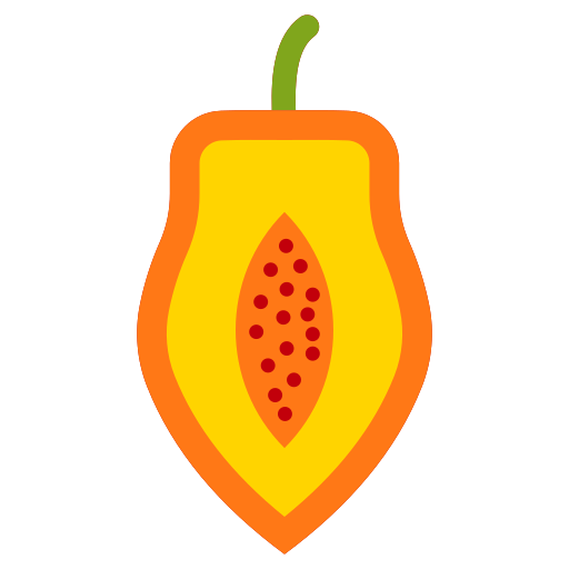 papaya icono gratis