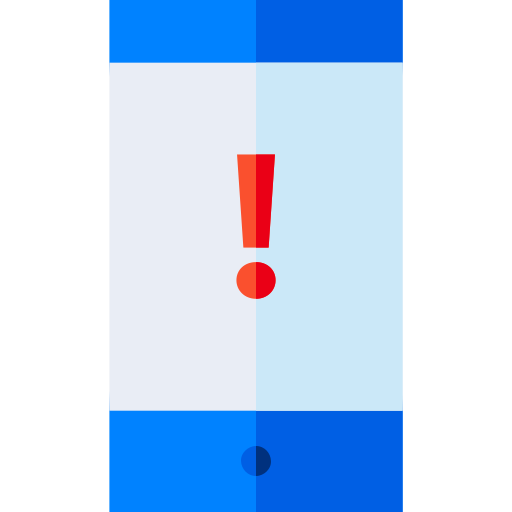 Warning Basic Straight Flat Icon