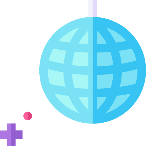 Bola de discoteca grátis ícone Bola de discoteca grátis ícone