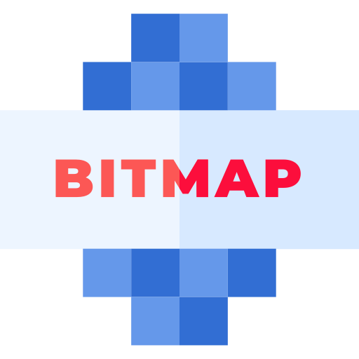 Mapa de bits icono gratis