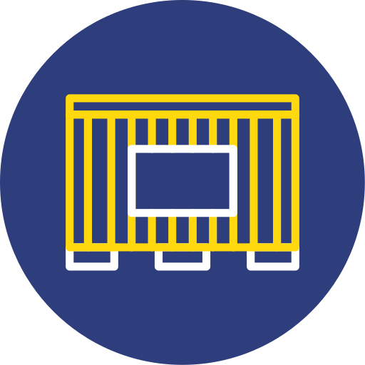 Shipping container free icon Shipping container free icon